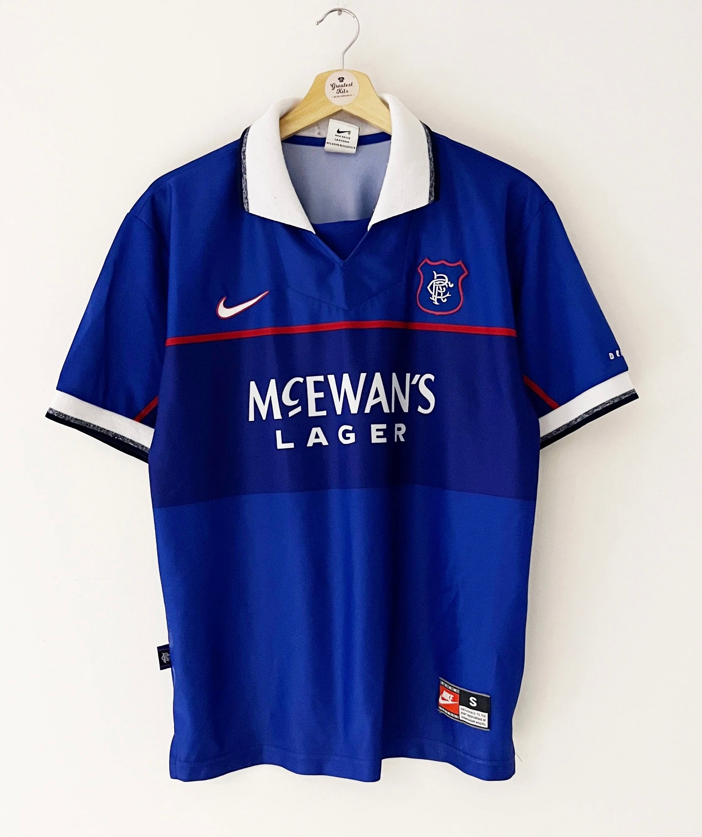 1997/99 Rangers home jersey