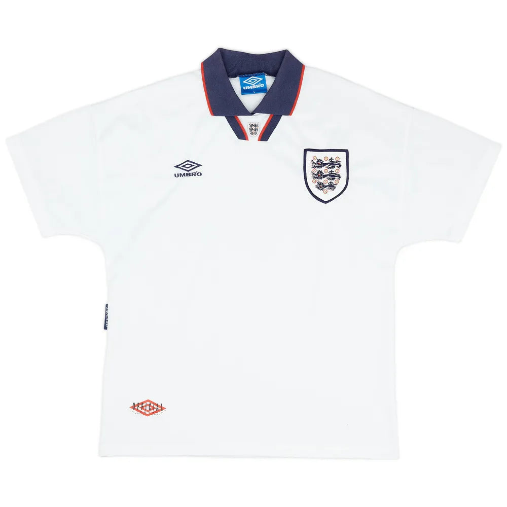 1994/95 England home jersey
