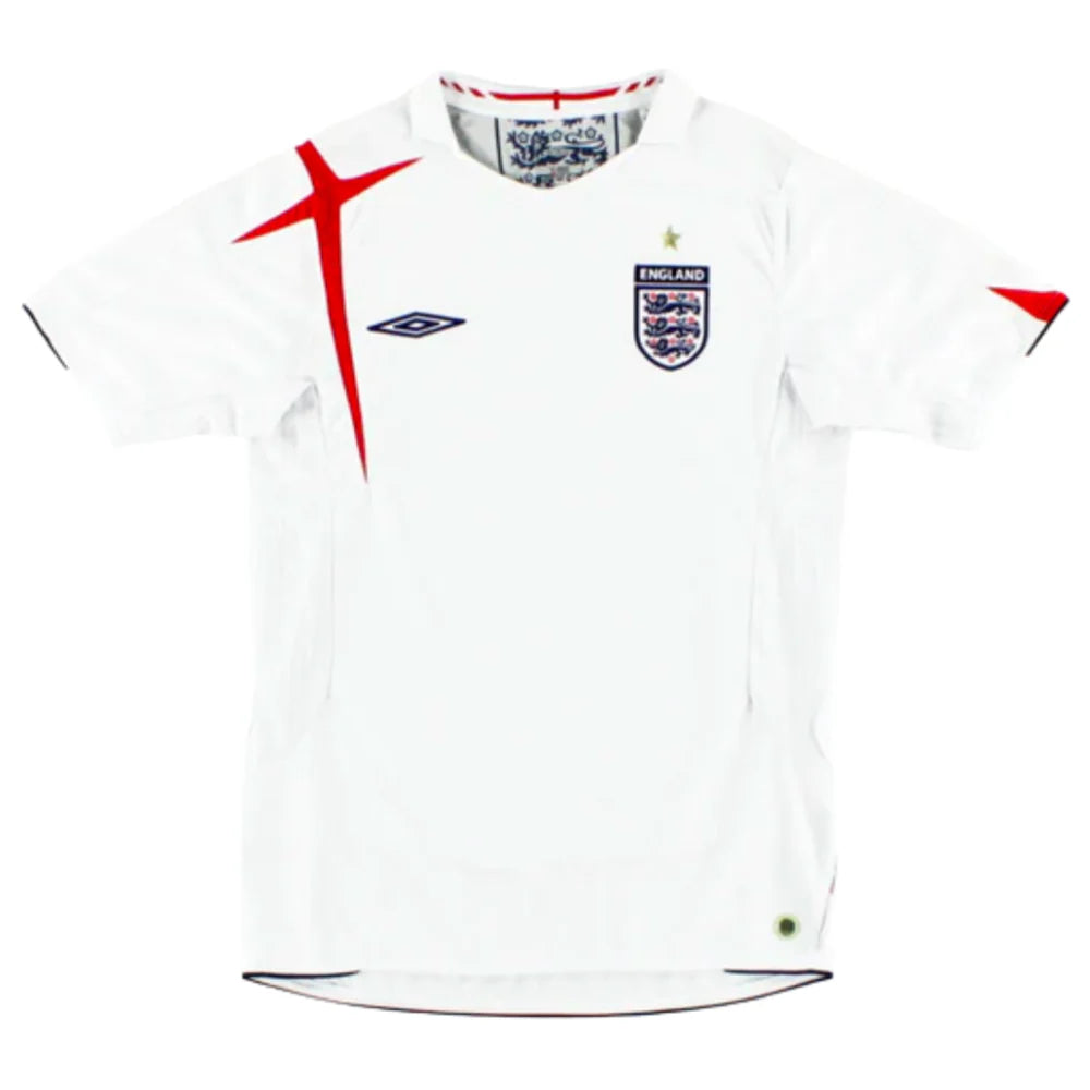 2006 England home jersey