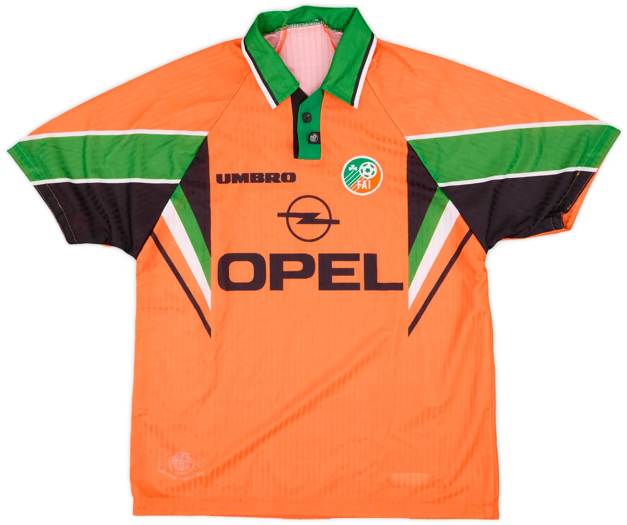 1996 Ireland away jersey