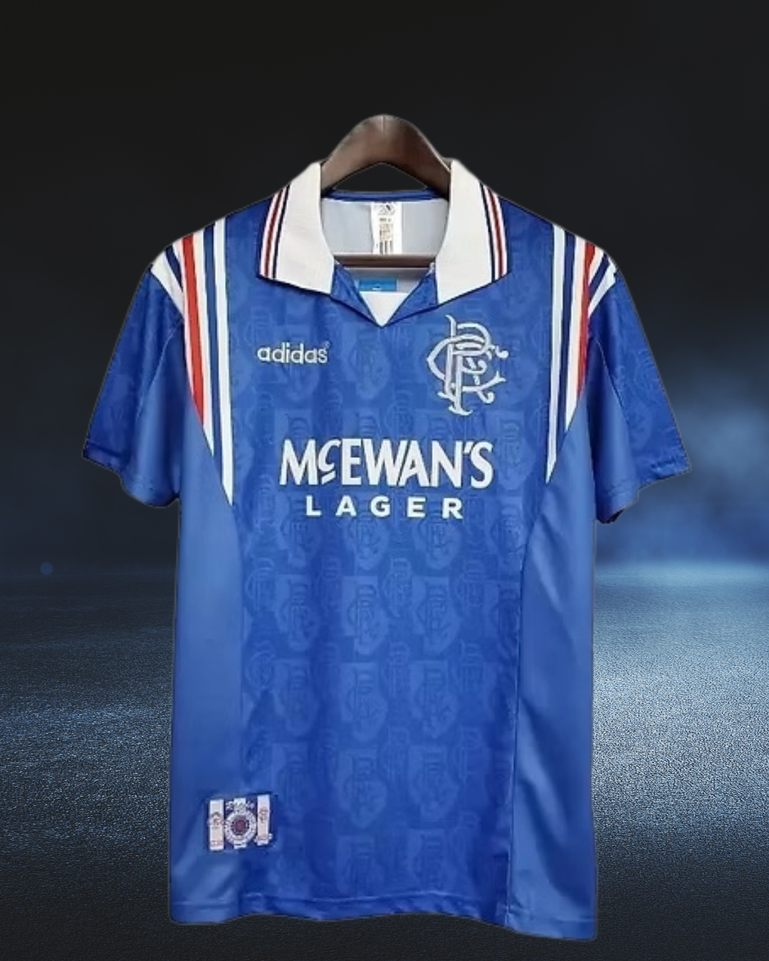 1996/97 Rangers home jersey