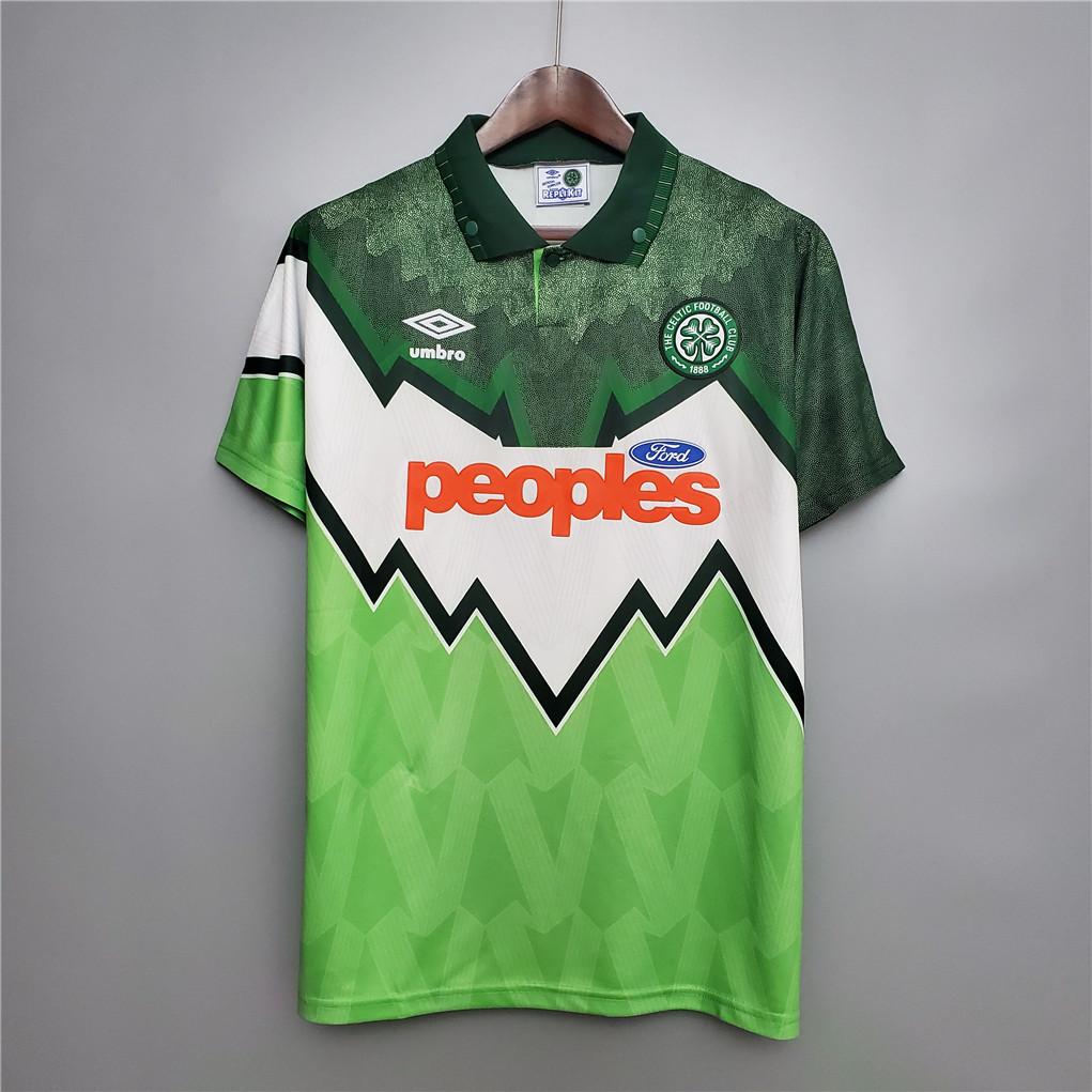 1991/92 Celtic away jersey