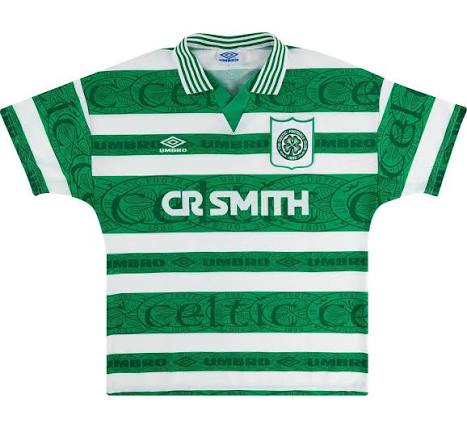 1995/97 Celtic home jersey